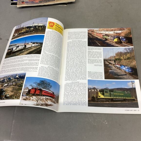 Lot Of 9 -Passenger Train Journal, Trains, Railpace & Model Railroader Magazines - Picture 16 of 16